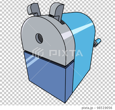 dynamic pencil sharpener diagonal illustration dynamic pencil sharpener diagonal illustration 98519056