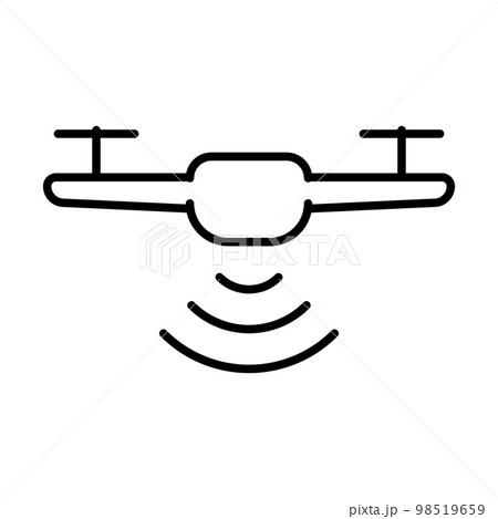 Drone with radar detection system delivery service concept for graphic design, logo, website, social media, mobile app, ui illustration Drone with radar detection system delivery service concept for graphic design, logo, website, social media, mobile app, ui illustration 98519659