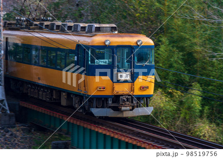 静岡県島田市川根町家山 大井川鉄道と沿線の風景 静岡県島田市川根町家山 大井川鉄道と沿線の風景 98519756