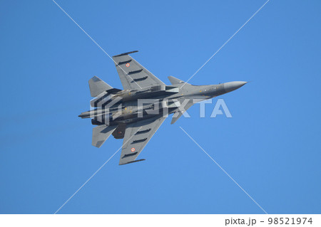 インド空軍スホーイSu-30MKI上昇旋回 インド空軍スホーイSu-30MKI上昇旋回 98521974
