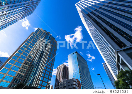 《東京都》新宿副都心・オフィス街 98522585