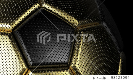 サッカーボール　メタリック 98523094