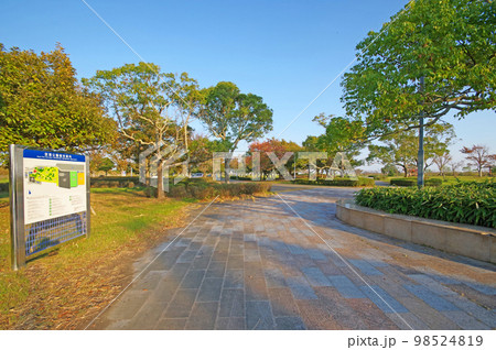 佐賀市の佐賀空港に隣接する佐賀空港公園 佐賀市の佐賀空港に隣接する佐賀空港公園 98524819