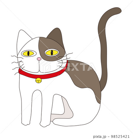 ドラ猫のイラストのイラスト素材 [98525421] - PIXTA
