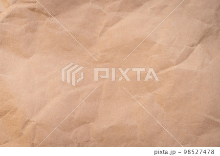 Recycle brown paper crumpled texture and backhround 98527478