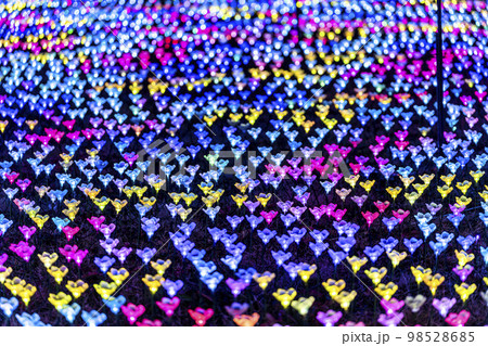 あしかがフラワーパークのイルミネーション 光の花の庭 栃木県足利市 あしかがフラワーパークのイルミネーション 光の花の庭 栃木県足利市 98528685