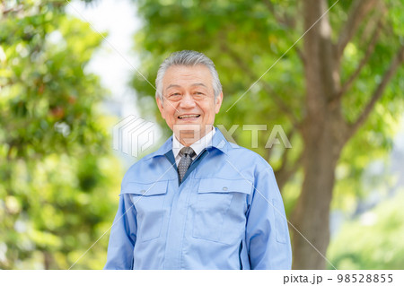 作業着　シニア　新緑　男性 98528855