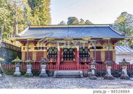 冬晴れの日光東照宮 三神庫 上神庫 栃木県日光市 冬晴れの日光東照宮 三神庫 上神庫 栃木県日光市 98528984