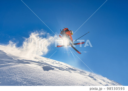 Off-piste ski jumping 98530593