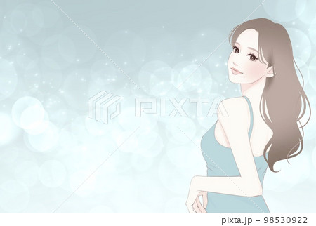 女性のイラスト素材 98530922