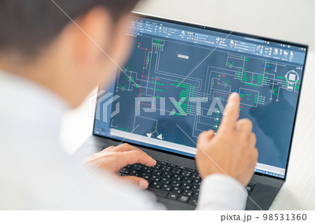 半導体回路図　設計 98531360