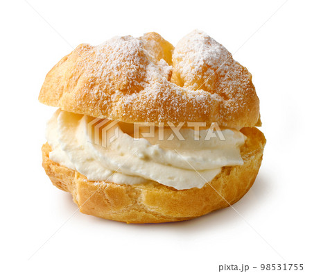 freshly baked cream puff 98531755