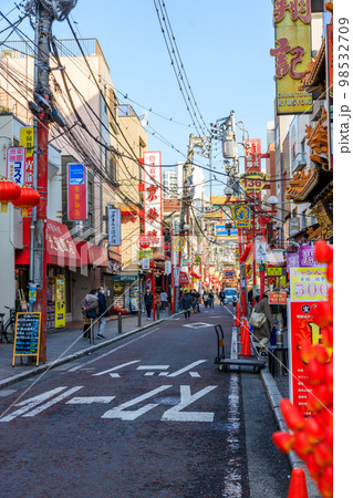 春節を迎える横浜中華街 春節を迎える横浜中華街 98532709