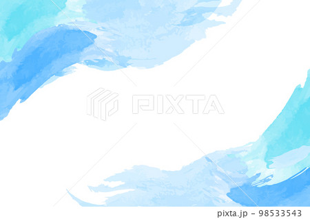 和風の水彩背景 ブルー ベクター 和風の水彩背景 ブルー ベクター 98533543