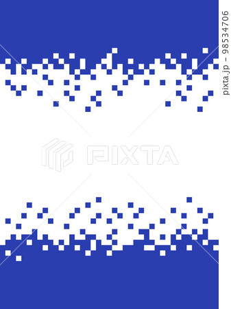 テキストのスペースを持つ抽象的なピクセル背景素材 98534706