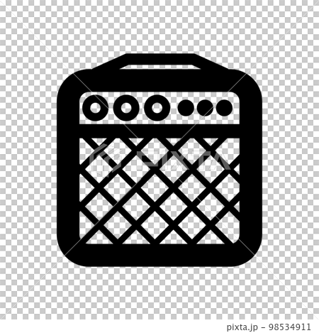 Amplifier musical instrument icon 98534911