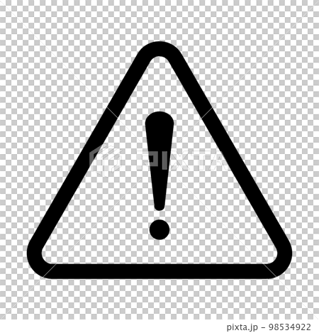 注意 アイコンのイラスト素材 [98534922] - PIXTA