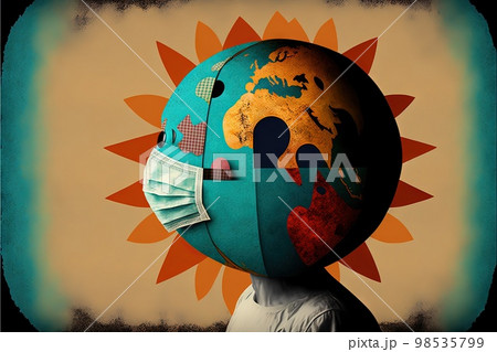 wold day for the sick abstract representation illustration generative ai 98535799