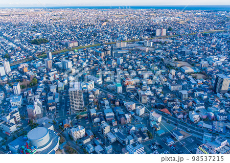 （静岡県）浜松市の街並み 98537215