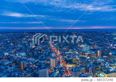 （静岡県）浜松市の街並み 98537240