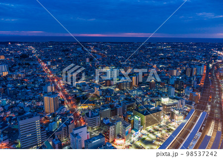 (静岡県)浜松市の街並み (静岡県)浜松市の街並み 98537242