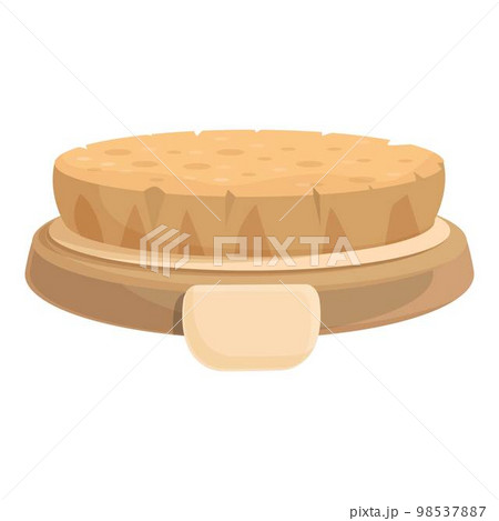 Korean massage brush icon cartoon vector. Body care. Healthy hair Korean massage brush icon cartoon vector. Body care. Healthy hair 98537887