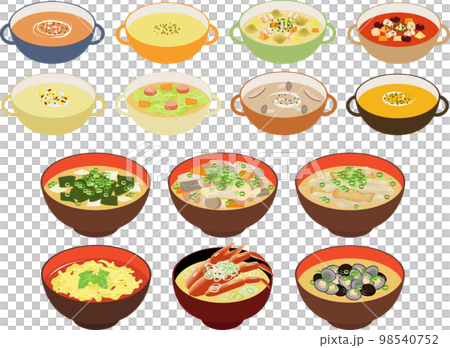 Soup and soup set Soup and soup set 98540752