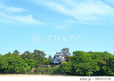 豊橋市、吉田城の風景 98541536