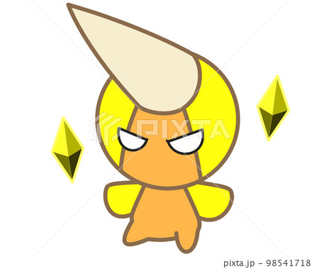 イエローの顔デザインのキャラクター イエローの顔デザインのキャラクター 面白い黄色い漫画絵文字顔