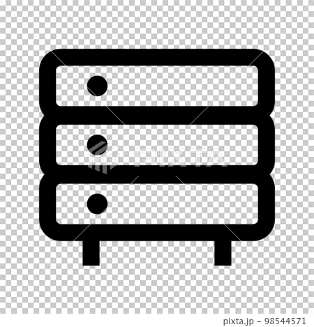 server. database. Computing icon. vector. 98544571