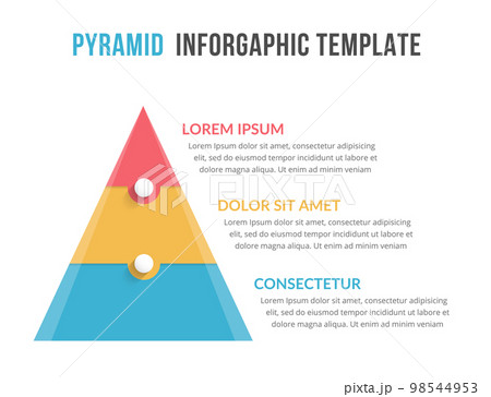 Pyramid Infographics 98544953
