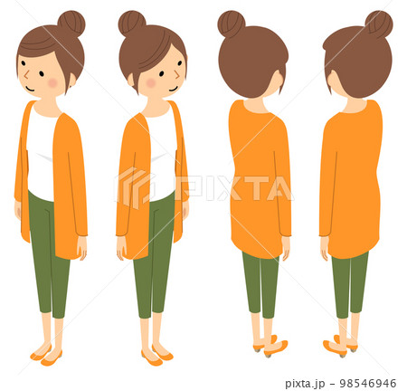 アイソメ　女性 98546946