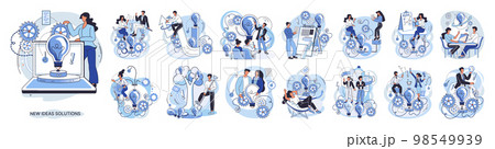 Idea and creative. Business solutions for opportunities, search for new solutions 98549939