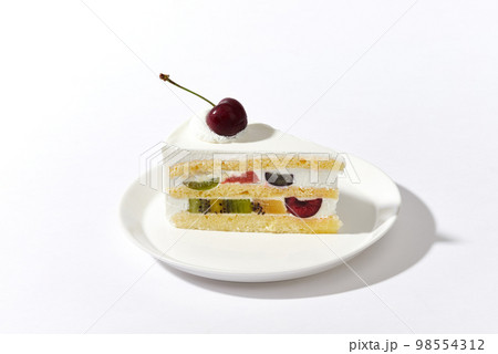 ケーキ 彫刻ケーキ フルーツ 98554312