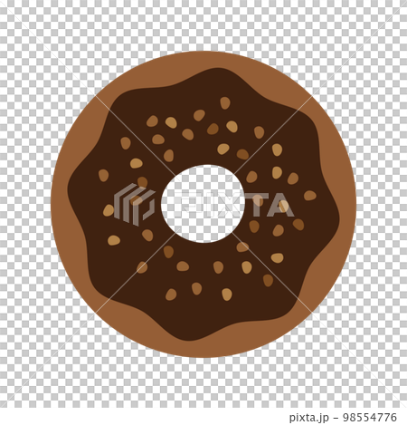 チョコレートドーナッツ 98554776