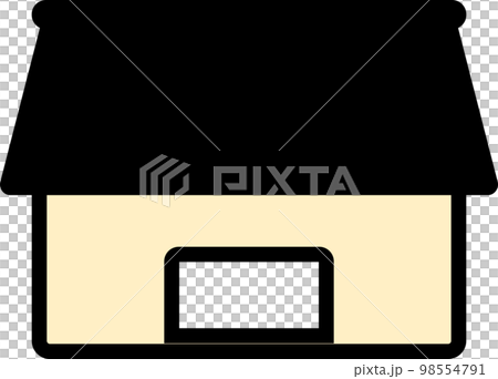 お店のシンプルでかわいいイラスト 98554791