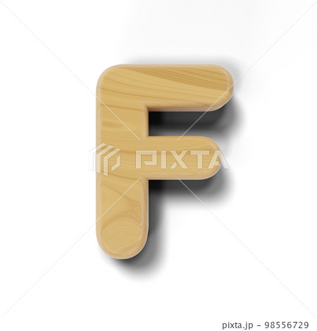 木製の3Dアルファベット 木製の3Dアルファベット 98556729