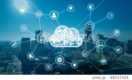 クラウドコンピューティング 98557426