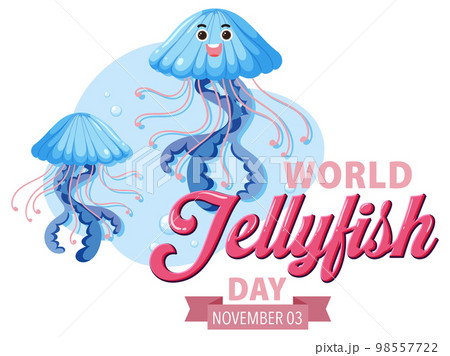 World Jellyfish Day Banner Design 98557722