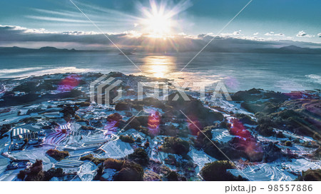 谷水棚田　長崎県南島原市　 98557886