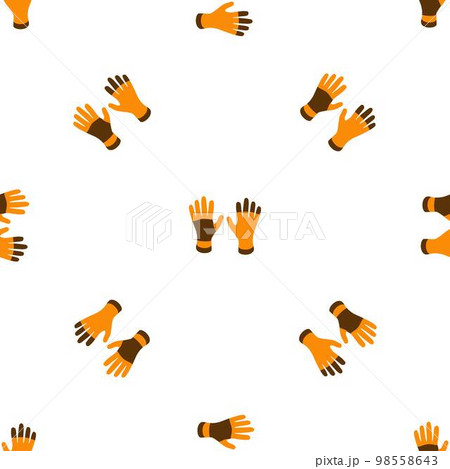 Garden gloves pattern seamless background texture repeat wallpaper geometric vector Garden gloves pattern seamless background texture repeat wallpaper geometric vector 98558643