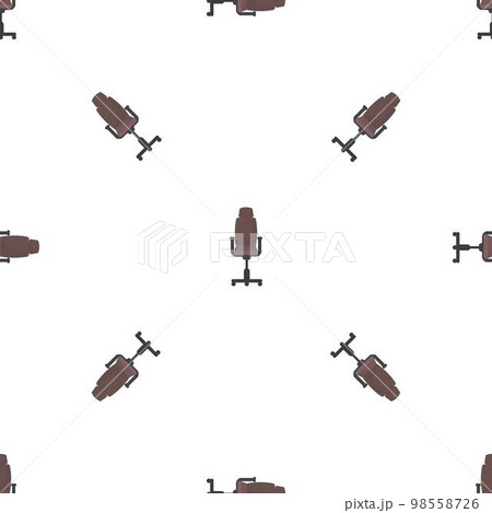 Desk seat pattern seamless background texture repeat wallpaper geometric vector 98558726