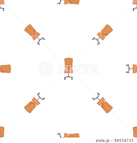 Armchair pattern seamless background texture repeat wallpaper geometric vector 98558735