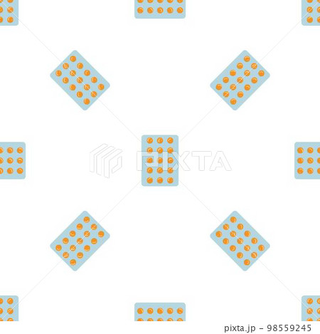Antibiotic pack pattern seamless background texture repeat wallpaper geometric vector Antibiotic pack pattern seamless background texture repeat wallpaper geometric vector 98559245