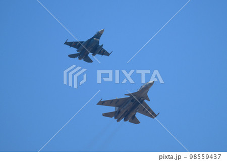 航空自衛隊F-2B&インド空軍スホーイSu-30MKI 航空自衛隊F-2B&インド空軍スホーイSu-30MKI 98559437