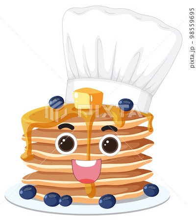 National Blueberry Pancake Day Banner 98559695