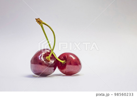 Cherry berries, the most popular fruit of the summer season.  98560233