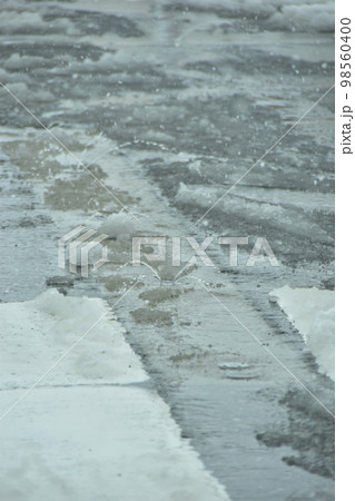 道路の融雪装置(消雪パイプ) 98560400