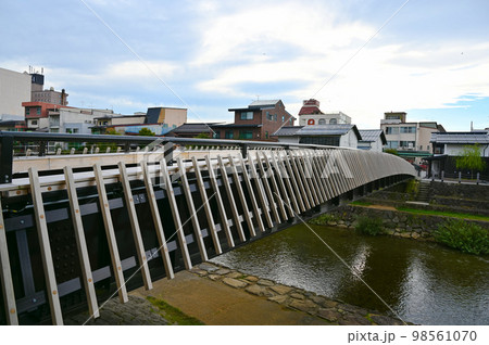 飛騨高山 宮川 行神橋 高山市 飛騨高山 宮川 行神橋 高山市 98561070
