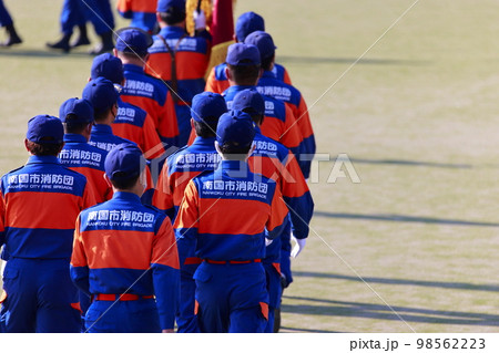 消防団の入隊式 消防団の入隊式 98562223